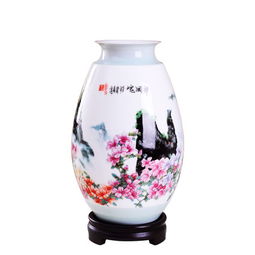 瓷拍 景德鎮陶瓷花瓶山水擺件客廳江西井岡山風景紀念特色井岡魂圖片大全 郵樂官方網站